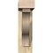 Ekena Millwork Funston Block Rough Sawn Bracket w/ Offset Brace, Douglas Fir, 4"W x 14"D x 14"H BKT0402X14X14FST05RDF - alternate 3